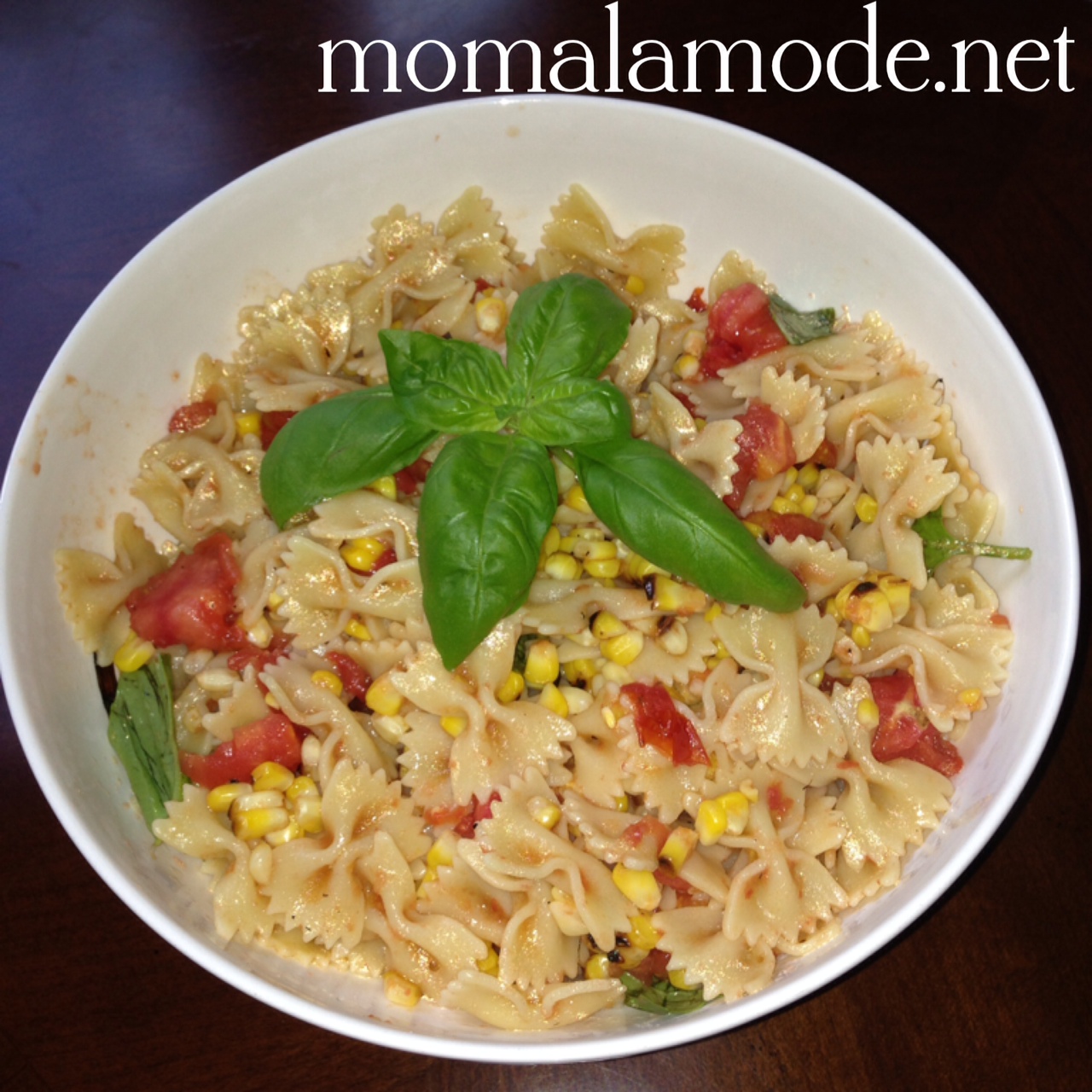 Everday Food's Grilled Tomato and Corn Pasta