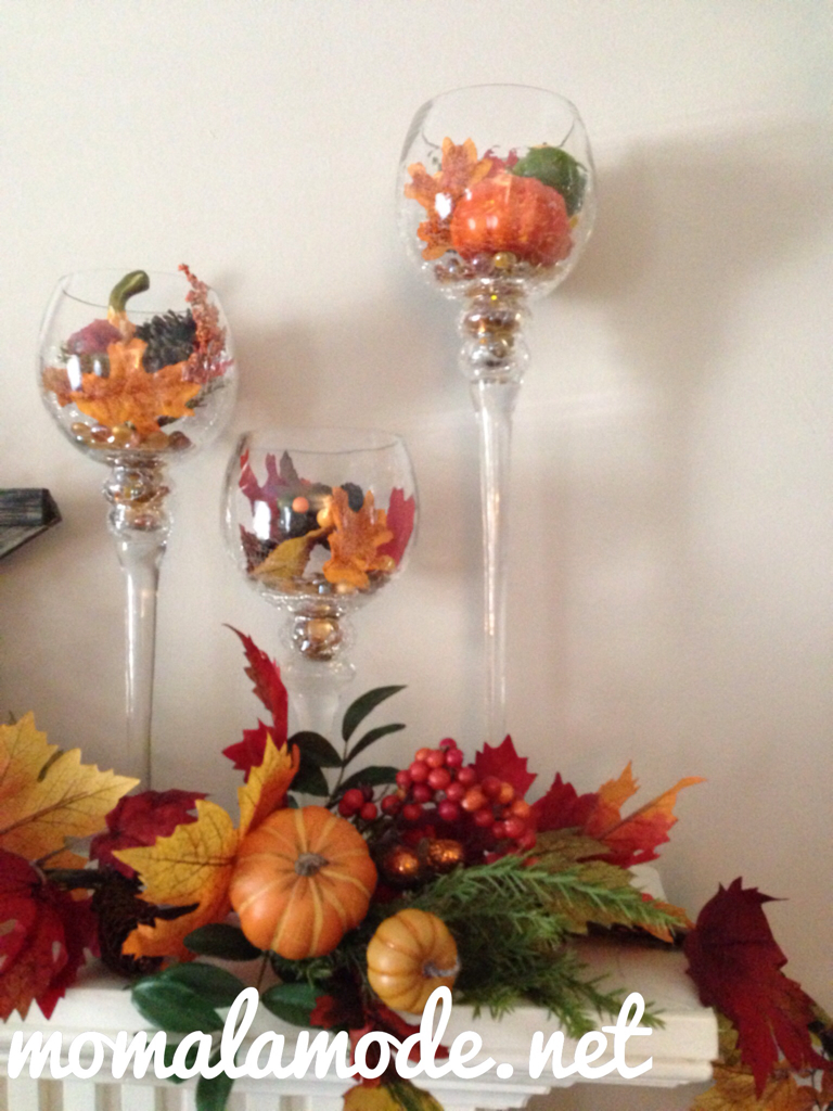 Fall Candle Filler Ideas