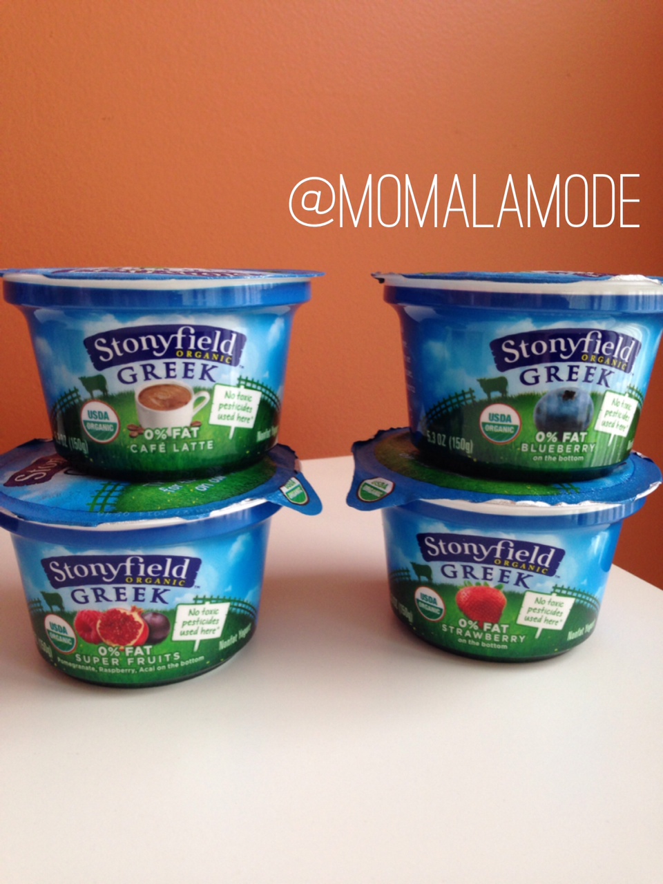 Stonyfield Greek Yogurt 1