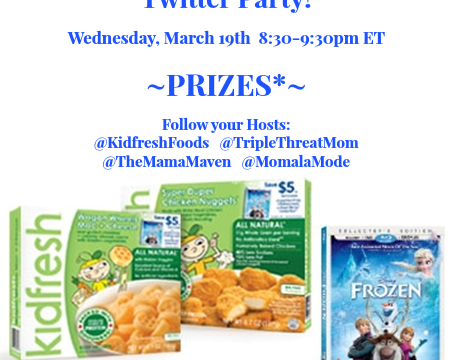Join Us For a #FrozenKidfresh Twitter Party – 3/19, 8:30pm ET