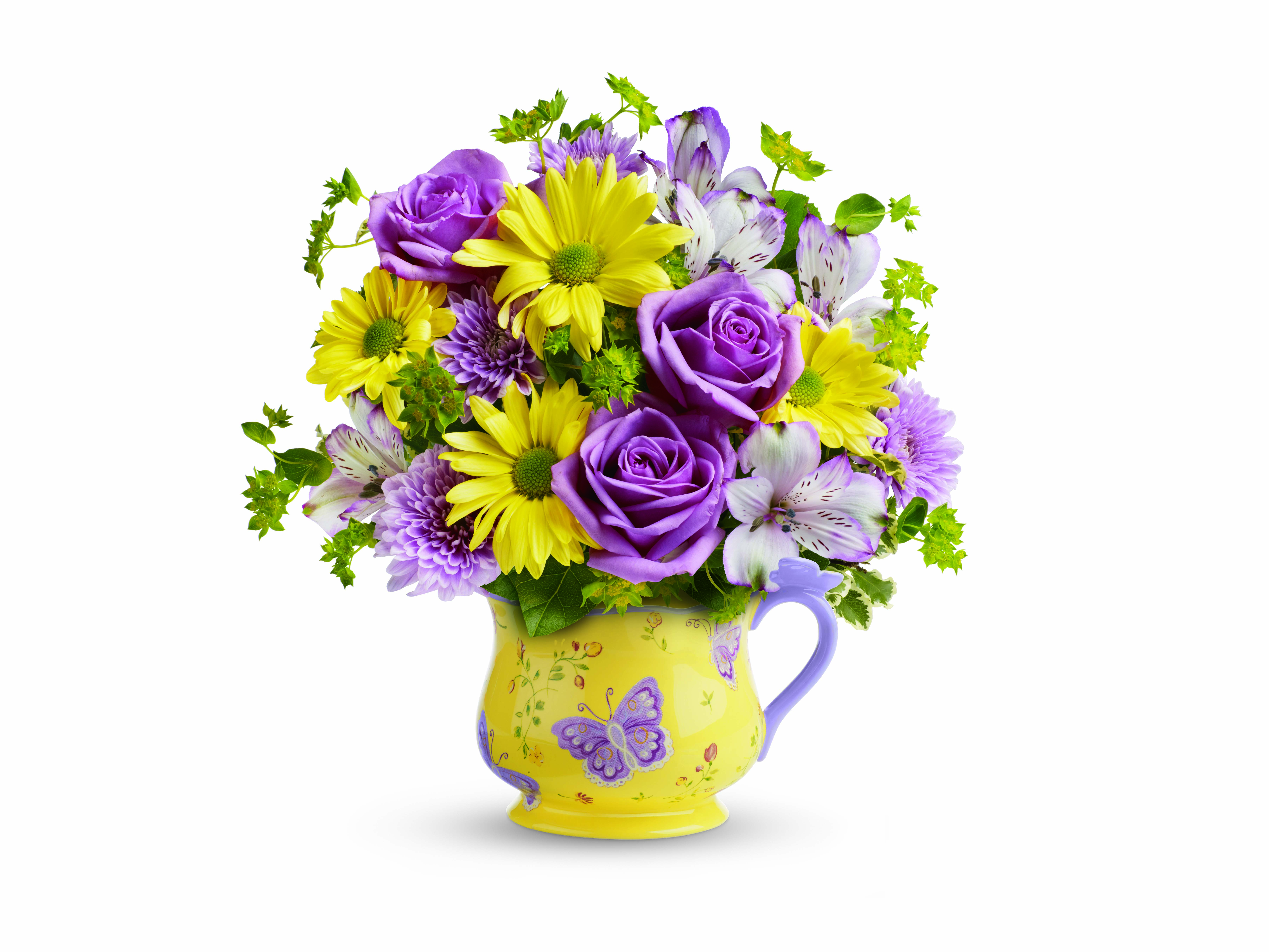 Teleflora's Butterfly Serenity Bouquet