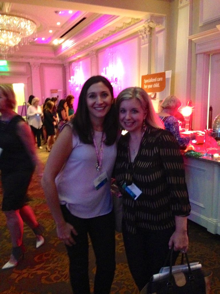 Christen and me at Wine Women & Shoes event