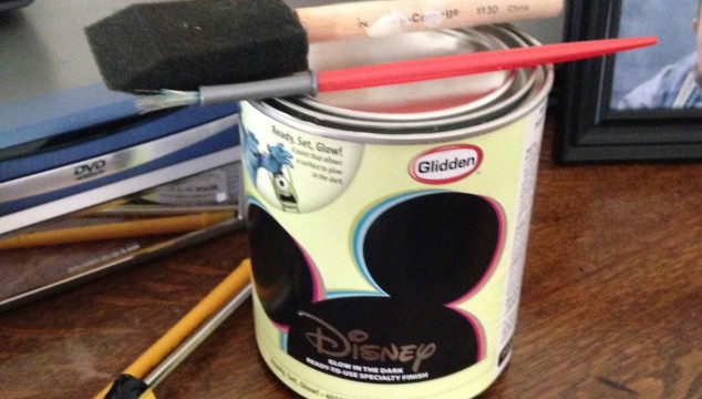 The Big Reveal: Glow in the Dark Fun with Disney Paint